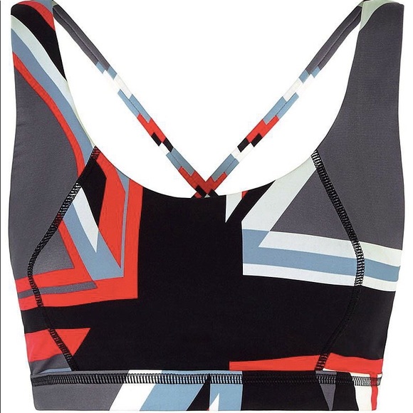 Sweaty Betty Other - Sweaty Betty infinity bra size s Union Jack